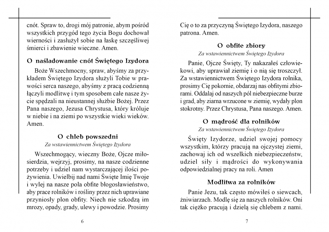 Do Świętego Izydora