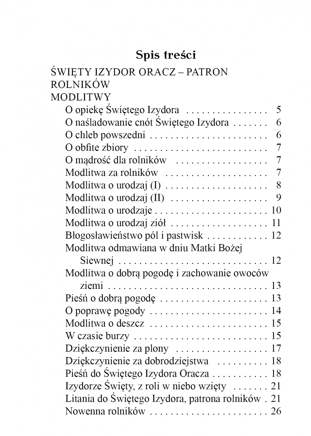 Do Świętego Izydora